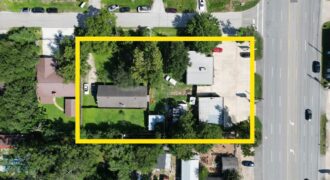 Mixed-Use Property | 3 Combined Lots with Residential & Commercial Spaces